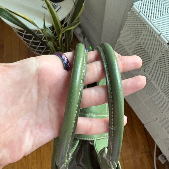 St. John’s Bay Y2K Sage Green Studded Shoulder Bag - Picture 5 of 8